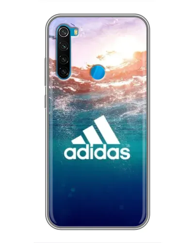 Чехол для Xiaomi Redmi Note 8 с картинкой «Океанская глубина адидас»