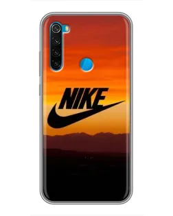 Чехол для Xiaomi Redmi Note 8 с картинкой «Nike — вечерний горизонт»