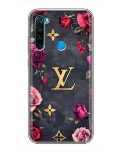 Чехол для Xiaomi Redmi Note 8 с картинкой «Цветочный Louis Vuitton»