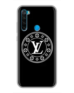 Чехол для Xiaomi Redmi Note 8 с картинкой «LV — печать стиля»