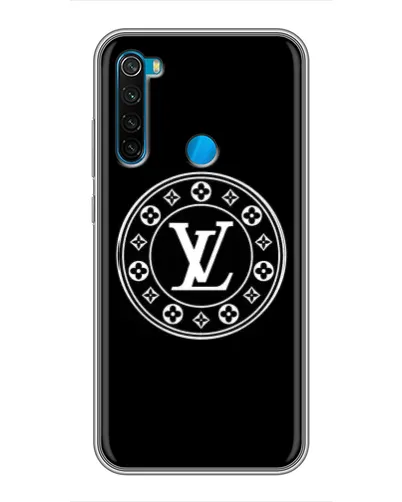 Чехол для Xiaomi Redmi Note 8 с картинкой «LV — печать стиля»