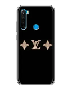 Чехол для Xiaomi Redmi Note 8 с картинкой «Louis Vuitton — минимализм»