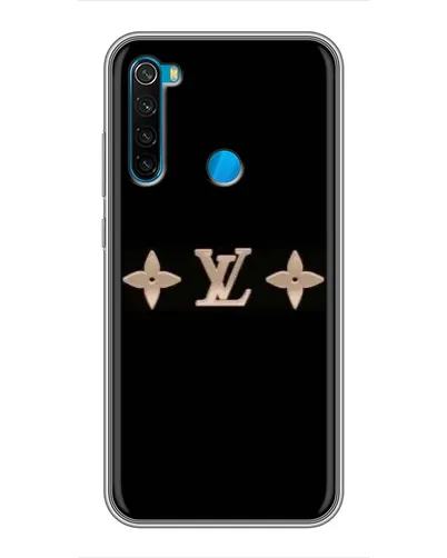 Чехол для Xiaomi Redmi Note 8 с картинкой «Louis Vuitton — минимализм»