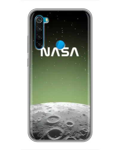 Чехол для Xiaomi Redmi Note 8 с картинкой «NASA — лунный градиент»