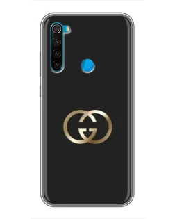 Чехол для Xiaomi Redmi Note 8 с картинкой «Минимализм Gucci»