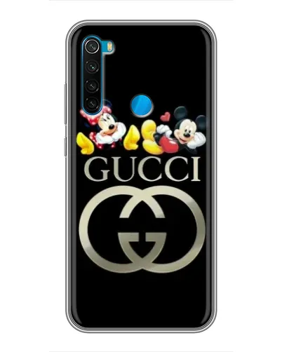Чехол для Xiaomi Redmi Note 8 с картинкой «Gucci — герои Disney»