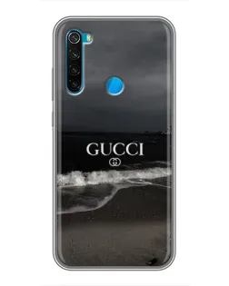 Чехол для Xiaomi Redmi Note 8 с картинкой «Gucci — морской прибой»