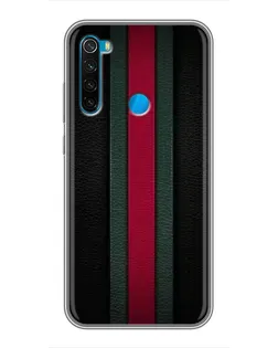 Чехол для Xiaomi Redmi Note 8 с картинкой «Gucci — неоновая линия»