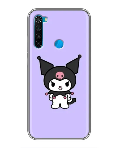Чохол для Xiaomi Redmi Note 8 з картинкою «Kuromi — ніжний фіолетовий»