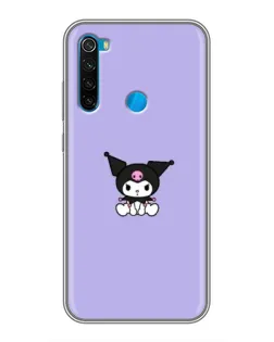Чохол для Xiaomi Redmi Note 8 з картинкою «Kuromi — фіолетовий мінімалізм» Чохол для Xiaomi Redmi Note 8 з картинкою «Kuromi — фіолетовий мінімалізм»