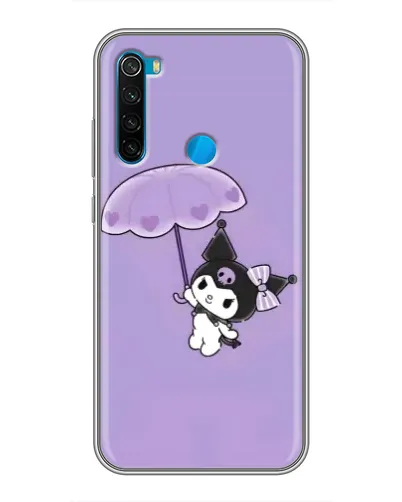 Чохол для Xiaomi Redmi Note 8 з картинкою «Kuromi з парасолькою»