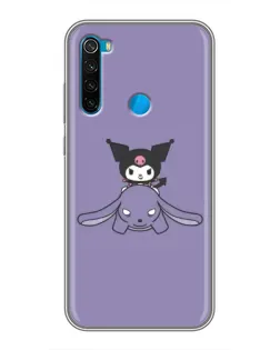 Чохол для Xiaomi Redmi Note 8 з картинкою «Kuromi на ліловому фоні» Чохол для Xiaomi Redmi Note 8 з картинкою «Kuromi на ліловому фоні»