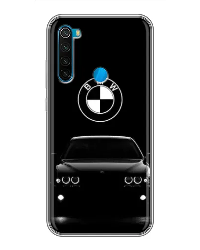 Чехол для Xiaomi Redmi Note 8 с картинкой «BMW — взгляд из темноты»