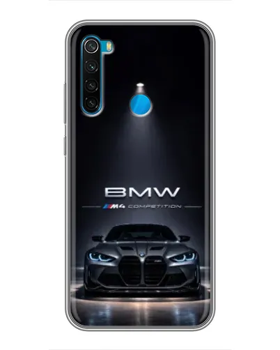 Чехол для Xiaomi Redmi Note 8 с картинкой «BMW сквозь ночной город» Чехол для Xiaomi Redmi Note 8 с картинкой «BMW сквозь ночной город»