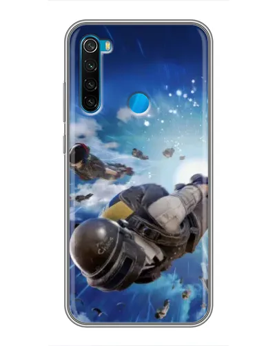Чехол для Xiaomi Redmi Note 8 с картинкой «Десант PUBG — прыжок» Чехол для Xiaomi Redmi Note 8 с картинкой «Десант PUBG — прыжок»