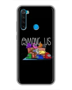 Чехол для Xiaomi Redmi Note 8 с картинкой «Логотип Among Us» Чехол для Xiaomi Redmi Note 8 с картинкой «Логотип Among Us»