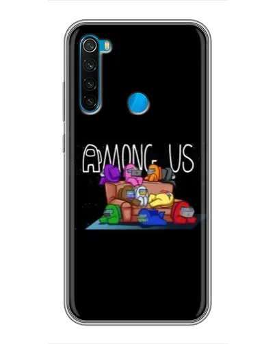 Чехол для Xiaomi Redmi Note 8 с картинкой «Логотип Among Us» Чехол для Xiaomi Redmi Note 8 с картинкой «Логотип Among Us»