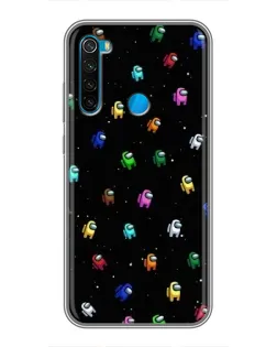 Чехол для Xiaomi Redmi Note 8 с картинкой «Экипаж Among Us» Чехол для Xiaomi Redmi Note 8 с картинкой «Экипаж Among Us»