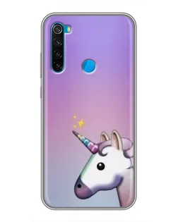 Чехол для Xiaomi Redmi Note 8 с картинкой «Единорог градиент» Чехол для Xiaomi Redmi Note 8 с картинкой «Единорог градиент»