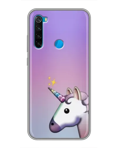 Чехол для Xiaomi Redmi Note 8 с картинкой «Единорог градиент» Чехол для Xiaomi Redmi Note 8 с картинкой «Единорог градиент»