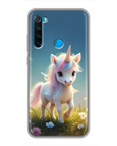 Чехол для Xiaomi Redmi Note 8 с картинкой «Единорог на поляне» Чехол для Xiaomi Redmi Note 8 с картинкой «Единорог на поляне»