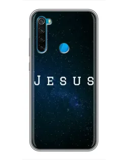 Чехол для Xiaomi Redmi Note 8 с картинкой «Звездное небо Jesus»