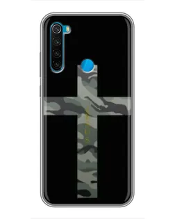 Чехол для Xiaomi Redmi Note 8 с картинкой «Милитари Крест»