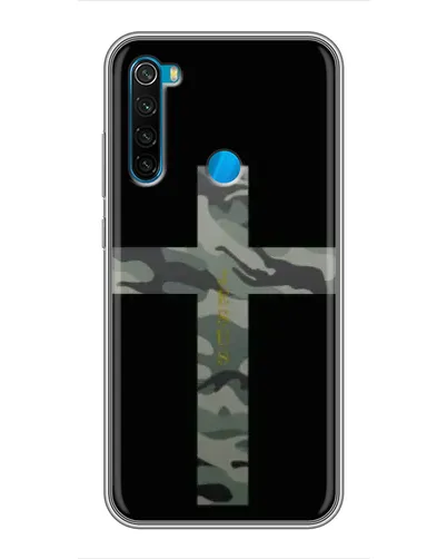 Чехол для Xiaomi Redmi Note 8 с картинкой «Милитари Крест»