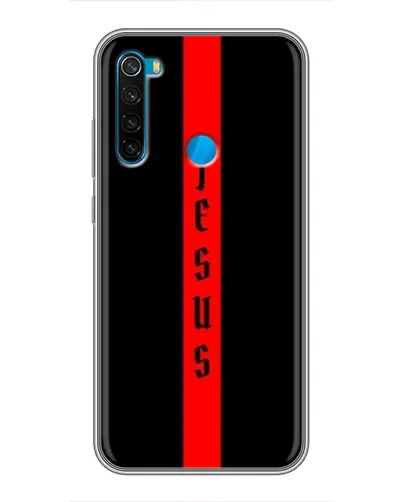 Чехол для Xiaomi Redmi Note 8 с картинкой «Красная линия веры»