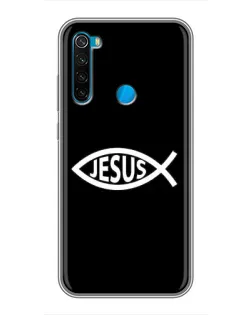 Чехол для Xiaomi Redmi Note 8 с картинкой «Классический Jesus»