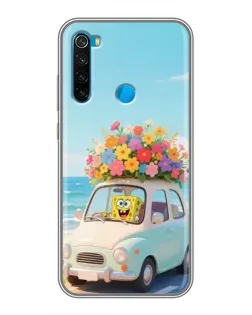 Чехол для Xiaomi Redmi Note 8 с картинкой «Автомобильное путешествие»
