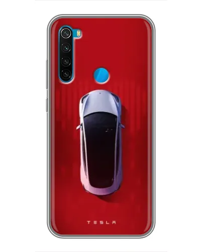 Чехол для Xiaomi Redmi Note 8 с картинкой «Tesla Top View» Чехол для Xiaomi Redmi Note 8 с картинкой «Tesla Top View»