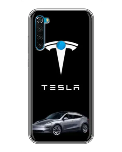 Чехол для Xiaomi Redmi Note 8 с картинкой «Tesla Model Y» Чехол для Xiaomi Redmi Note 8 с картинкой «Tesla Model Y»