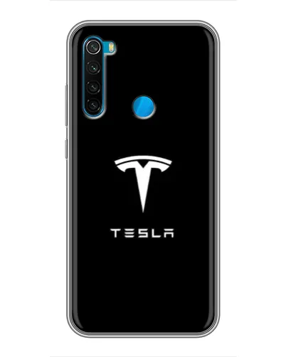 Чехол для Xiaomi Redmi Note 8 с картинкой «Tesla White Logo» Чехол для Xiaomi Redmi Note 8 с картинкой «Tesla White Logo»