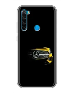 Чехол для Xiaomi Redmi Note 8 с картинкой «Mercedes — ретро стиль»