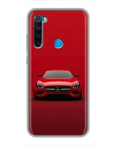 Чехол для Xiaomi Redmi Note 8 с картинкой «Красный Mercedes AMG»