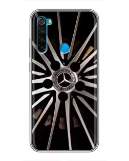 Чехол для Xiaomi Redmi Note 8 с картинкой «Диск Mercedes»