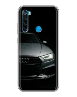 Чехол для Xiaomi Redmi Note 8 с картинкой «Audi — детализация кузова» Чехол для Xiaomi Redmi Note 8 с картинкой «Audi — детализация кузова»