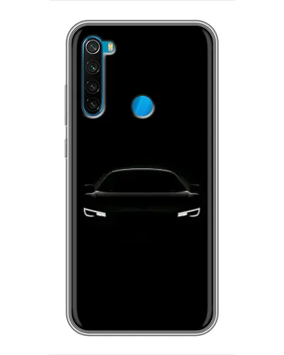 Чехол для Xiaomi Redmi Note 8 с картинкой «Взгляд Audi в темноте»