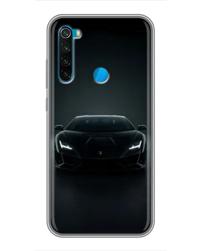 Чехол для Xiaomi Redmi Note 8 с картинкой «Черный Lamborghini Aventador» Чехол для Xiaomi Redmi Note 8 с картинкой «Черный Lamborghini Aventador»