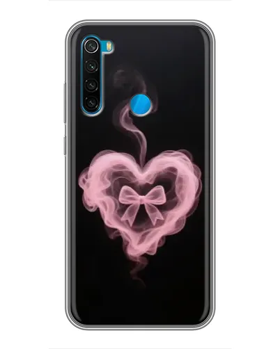 Чехол для Xiaomi Redmi Note 8 с картинкой «Дымчатое сердце»