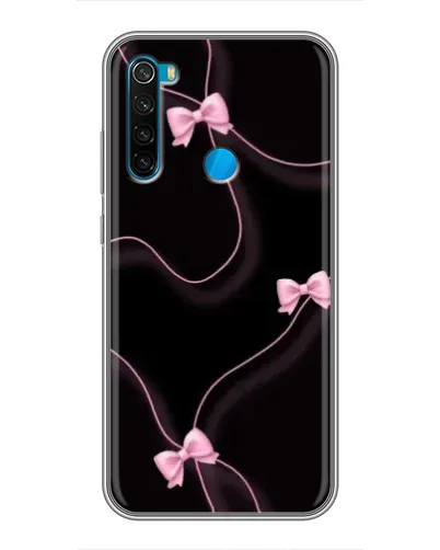 Чехол для Xiaomi Redmi Note 8 с картинкой «Розовые ленты»