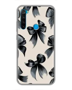 Чехол для Xiaomi Redmi Note 8 с картинкой «Банты Coquette»
