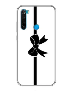 Чехол для Xiaomi Redmi Note 8 с картинкой «Вертикальный бант»