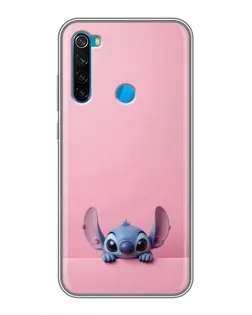 Чехол для Xiaomi Redmi Note 8 с картинкой «Stitch выглядывает» Чехол для Xiaomi Redmi Note 8 с картинкой «Stitch выглядывает»