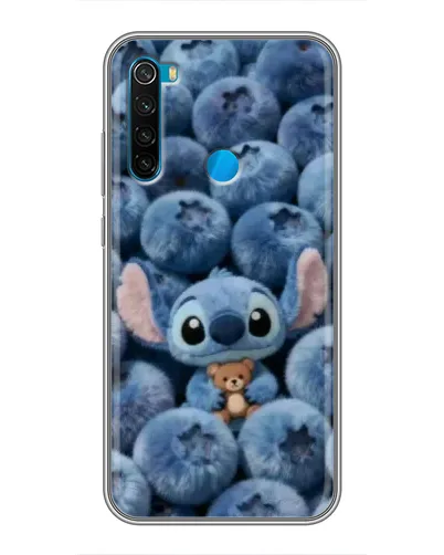 Чехол для Xiaomi Redmi Note 8 с картинкой «Стич и голубика» Чехол для Xiaomi Redmi Note 8 с картинкой «Стич и голубика»