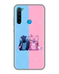 Чехол для Xiaomi Redmi Note 8 с картинкой «Stitch и Angel Love» Чехол для Xiaomi Redmi Note 8 с картинкой «Stitch и Angel Love»