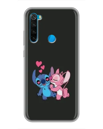 Чехол для Xiaomi Redmi Note 8 с картинкой «Анжел целует Стича» Чехол для Xiaomi Redmi Note 8 с картинкой «Анжел целует Стича»