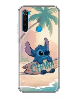 Чехол для Xiaomi Redmi Note 8 с картинкой «Стич на серфе» Чехол для Xiaomi Redmi Note 8 с картинкой «Стич на серфе»