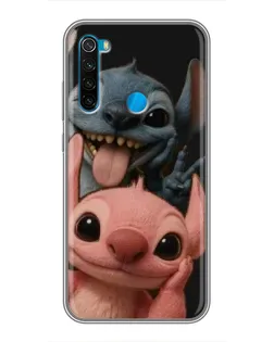 Чехол для Xiaomi Redmi Note 8 с картинкой «Стич и Ангел» Чехол для Xiaomi Redmi Note 8 с картинкой «Стич и Ангел»